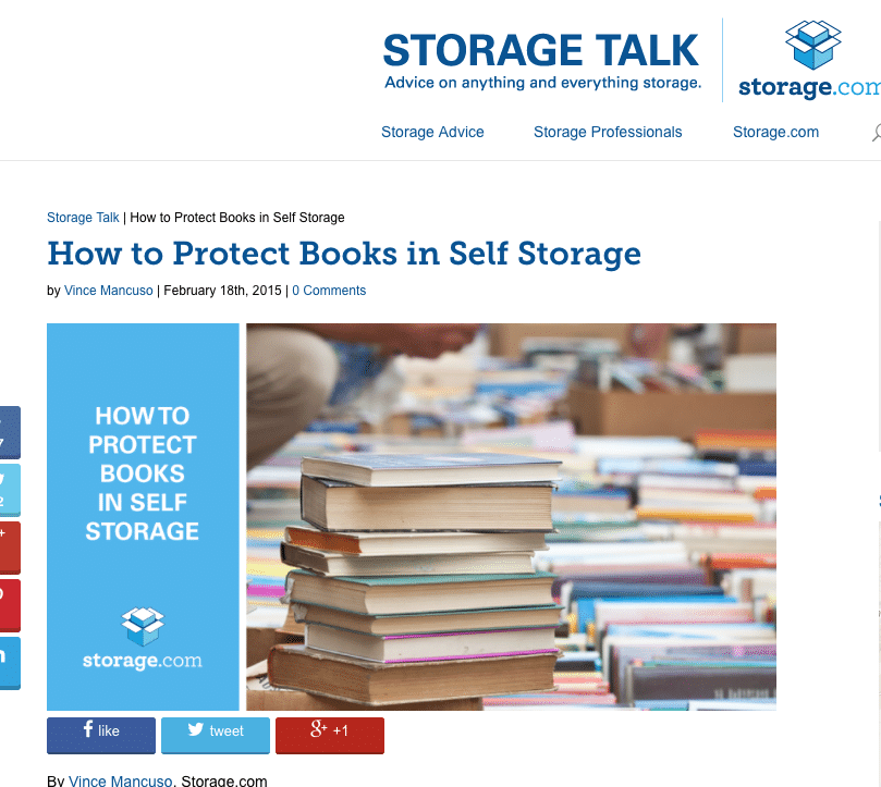 Storage Talk